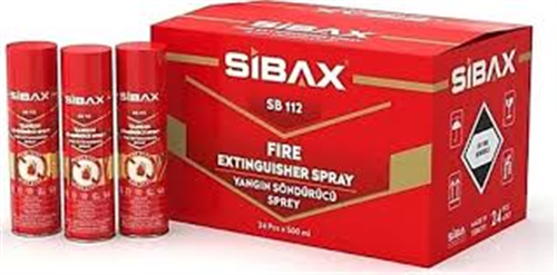 SİBAX SB-112 YANGIN SÖNDÜRÜCÜ SPREY 600ML